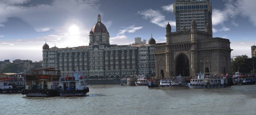 Gateway of India and the Taj Hotel Mumbai India