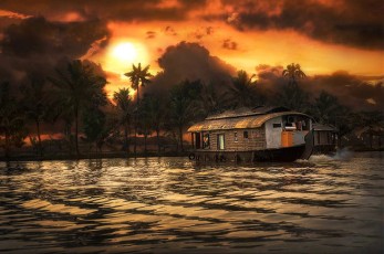 Golden Sunset Kerala